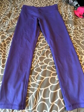 Zyia Active Purple High-Waist Leggings